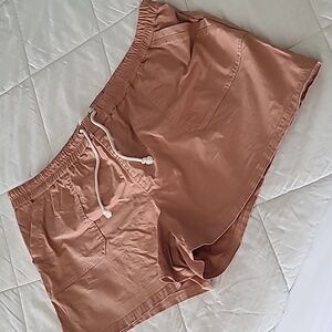 Pact Shorts Womens Organic Cotton Drawstring Sz XXL